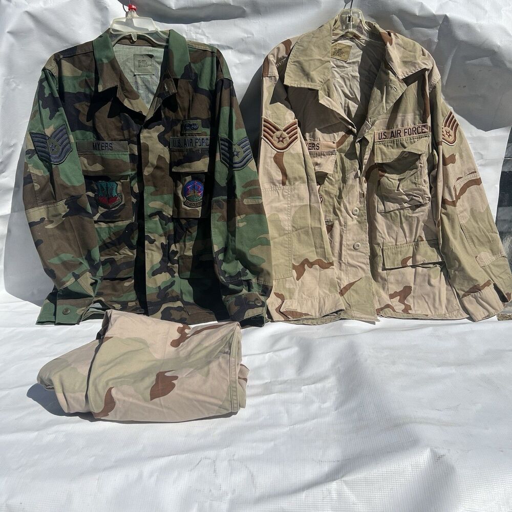 Official U Military Combat Air Force Uniforms PER ITEM: Pants/Shirts/Colors